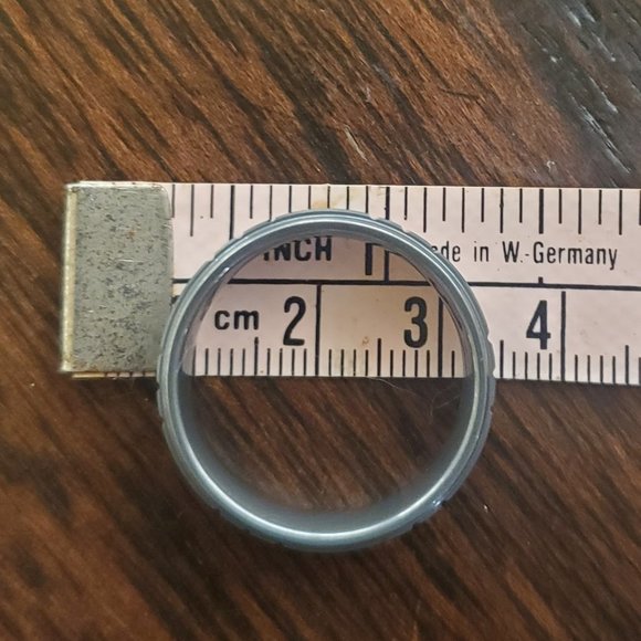 Nohe Jewelry Designer Tungsten Ring - Picture 5 of 6